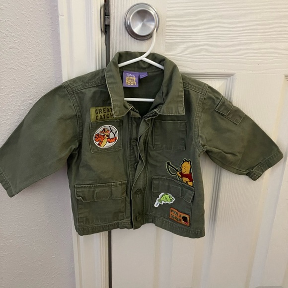 Vintage Winnie the Pooh Tigger Fishing Jacket 24 mo